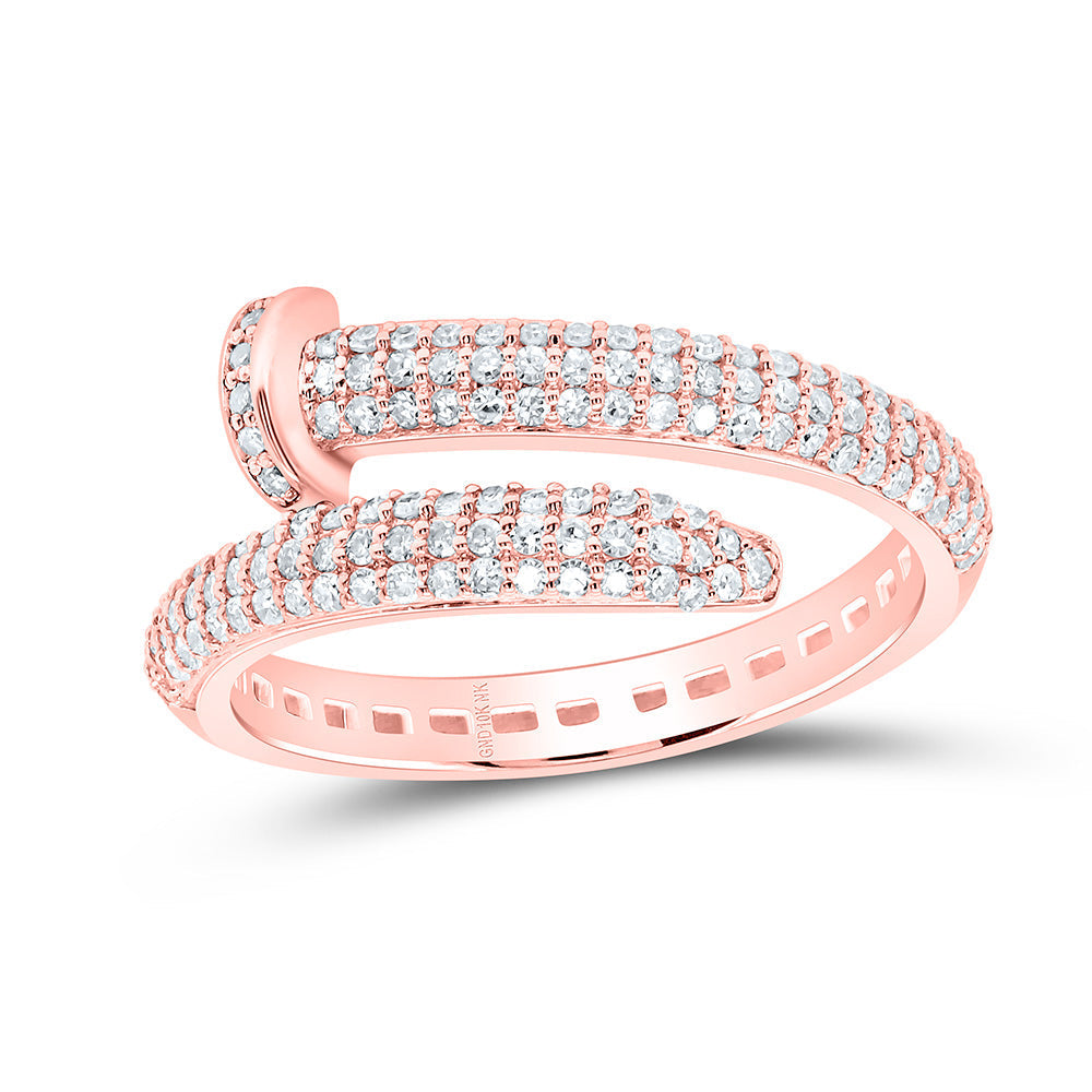 1/2CTW-NAT DIA NK NAIL RING 7 Daisy Joyeria