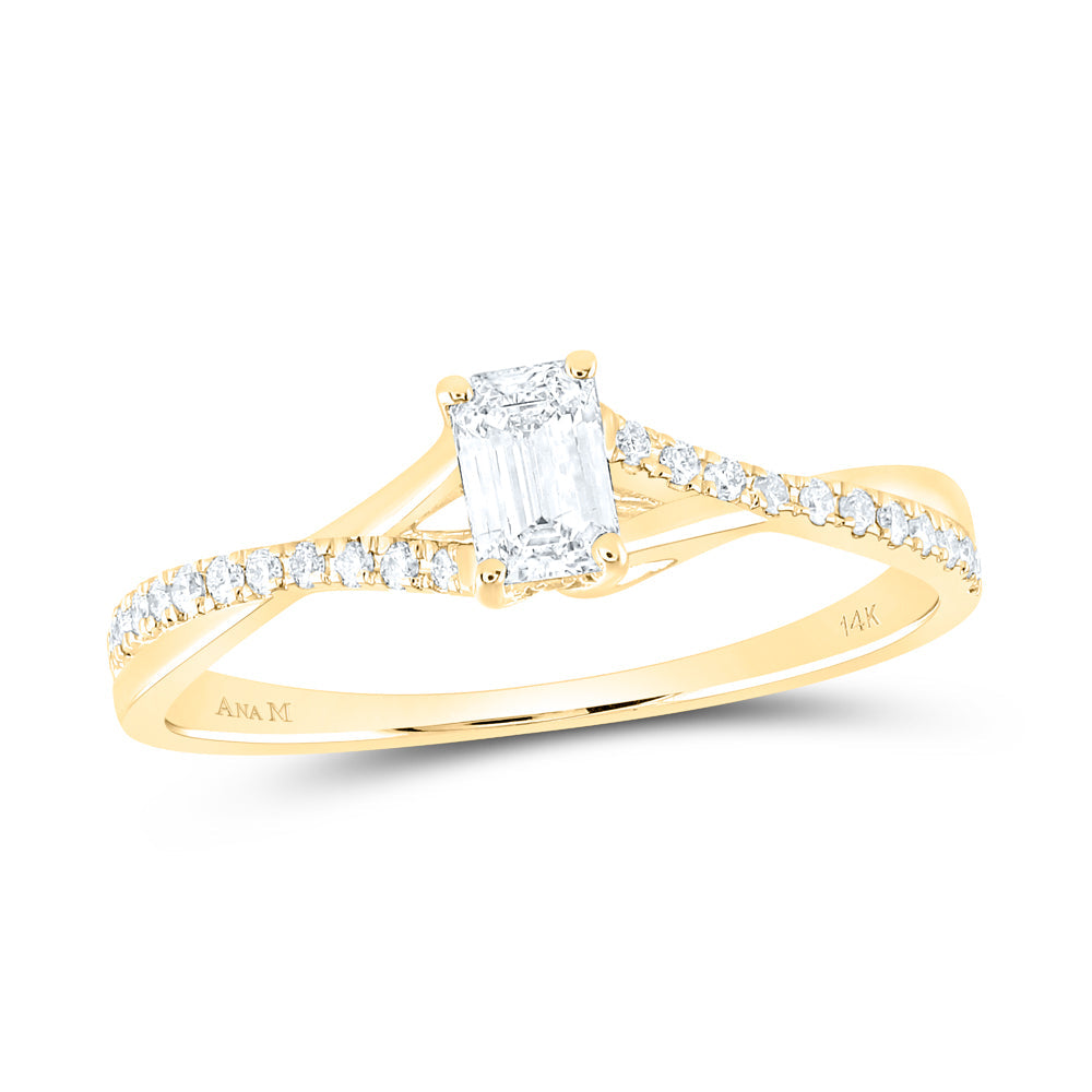 3/8CTW-NAT DIA ANA M 1/3CT-CEME ENGAGEMENT RING Daisy Joyeria