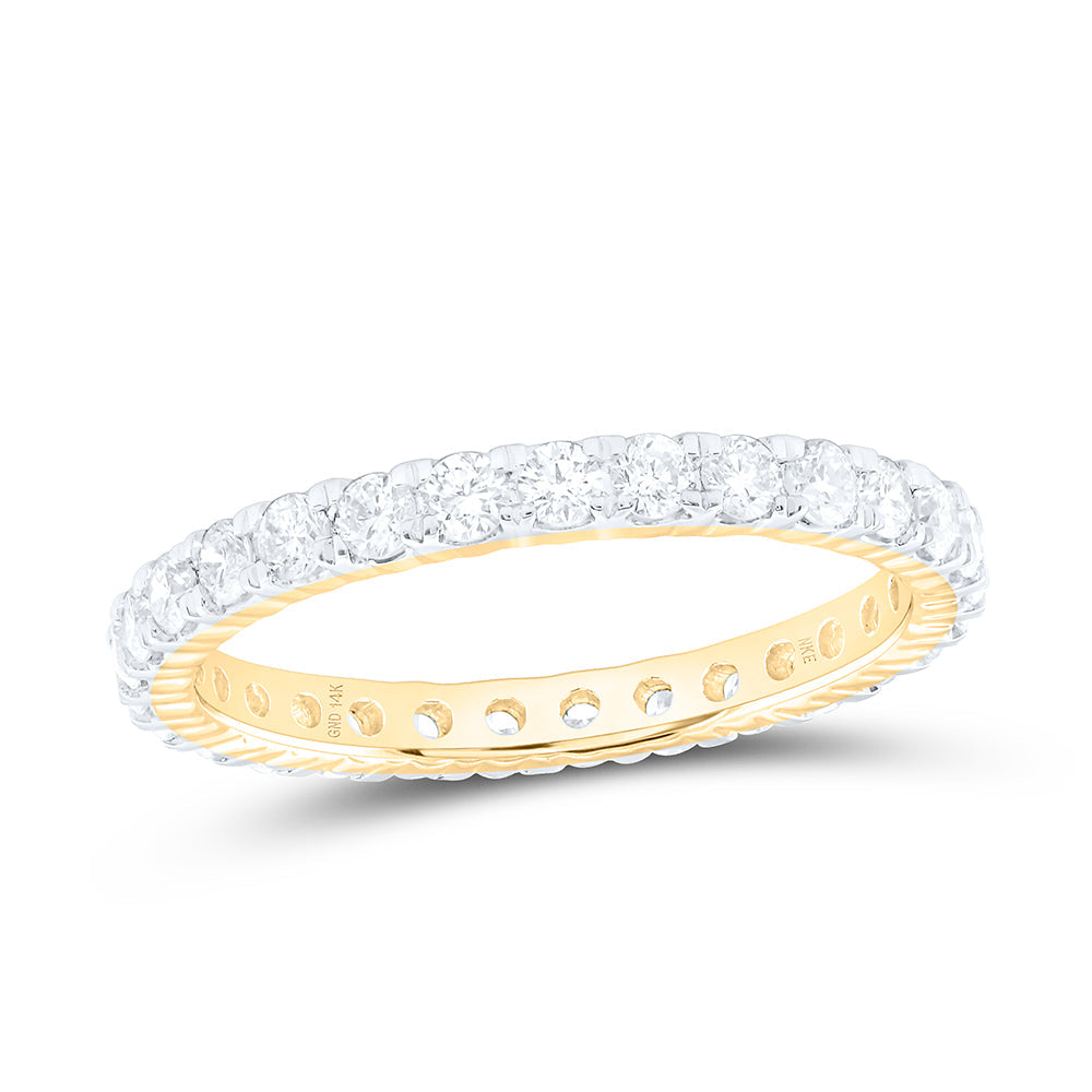 1CTW-NAT DIA NKE ETERNITY BAND Daisy Joyeria