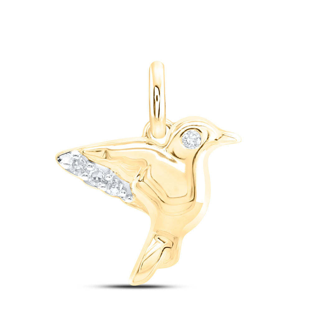 0.023CTW-NAT DIA NK GIFT PENDANT Daisy Joyeria