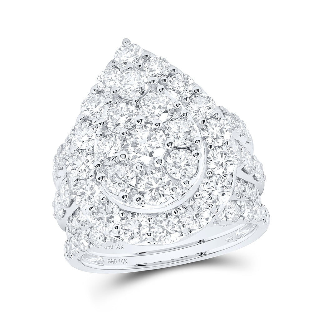 7CTW-DIA 3/8CT NKE FASHION BRIDAL SET 7 Daisy Joyeria