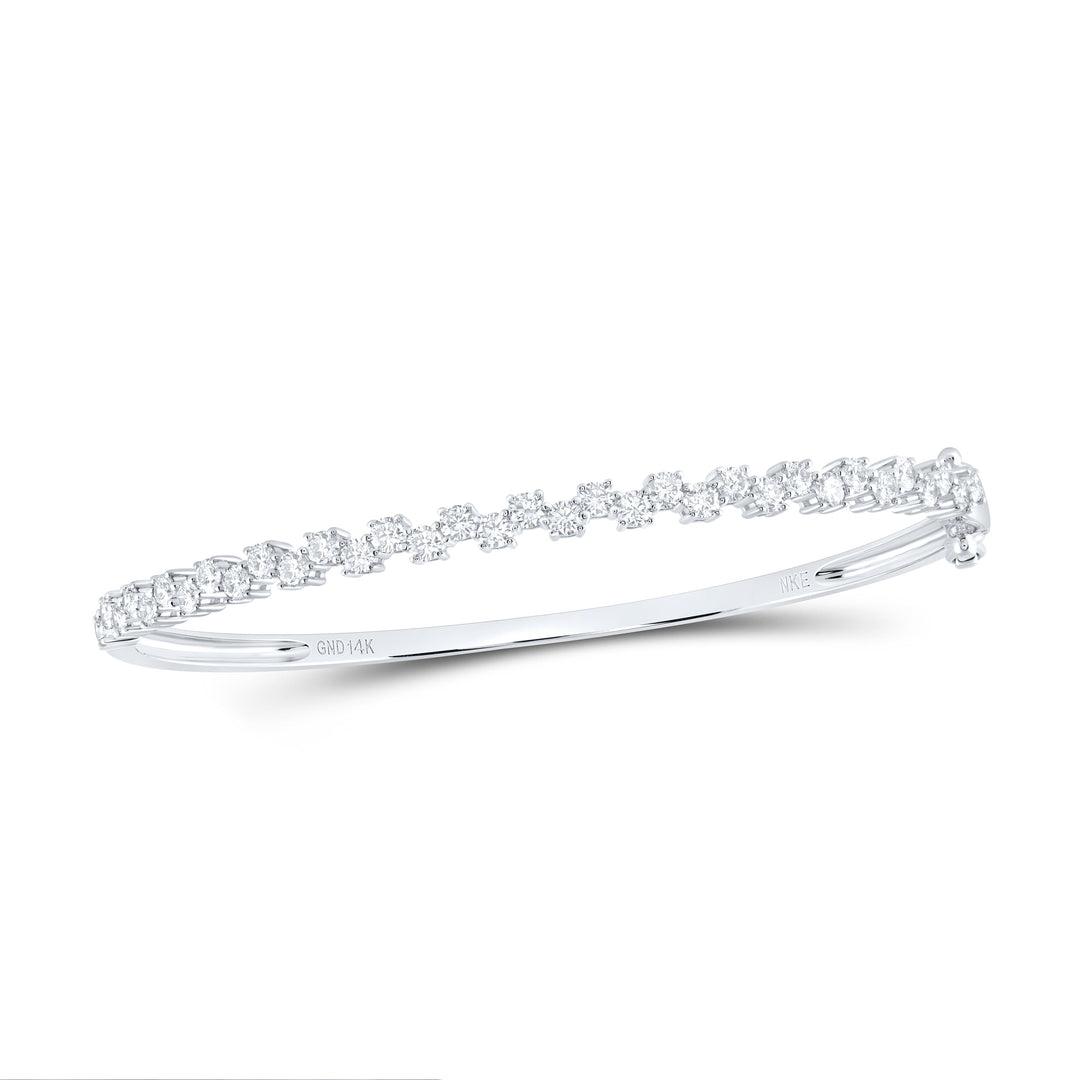 1 3/8CTW-NAT DIA NKE FASHION BANGLE (54X45MM) Daisy Joyeria