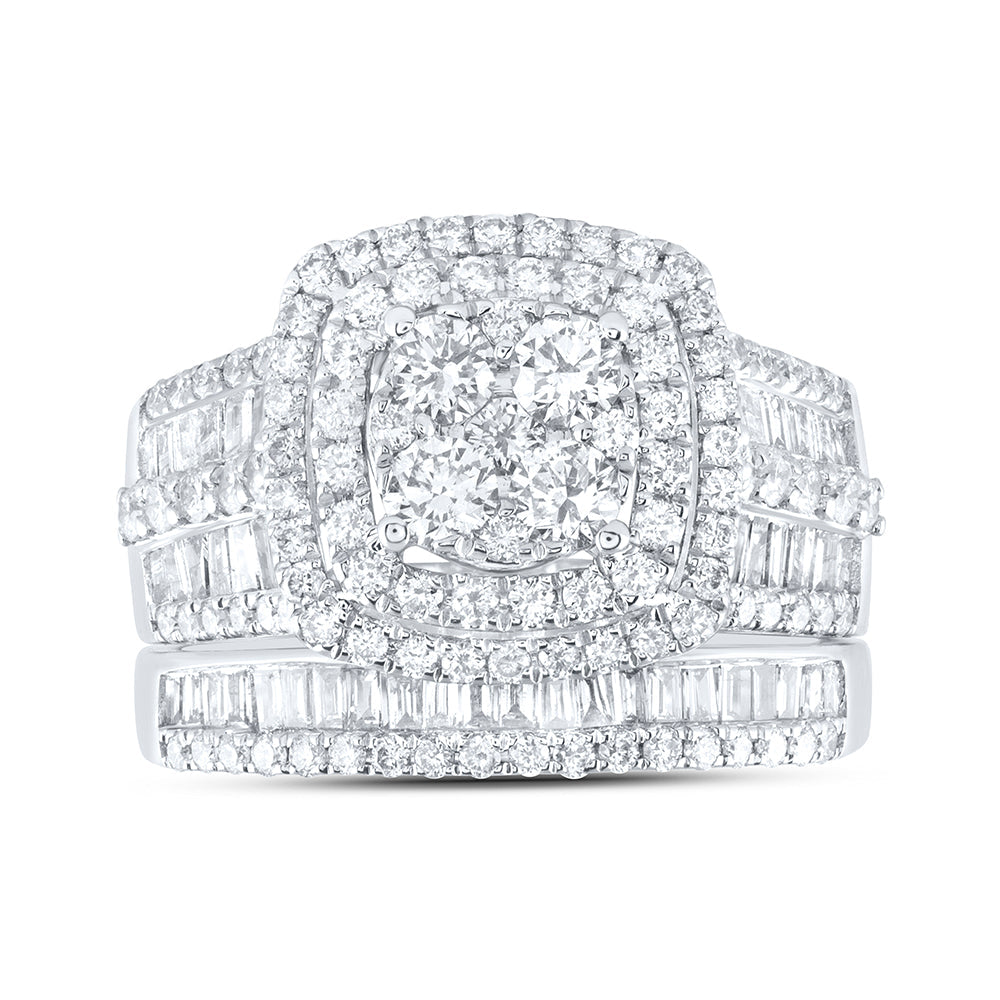 2 1/4CTW-DIA ANA M FASHION BRIDAL SET 7 Daisy Joyeria