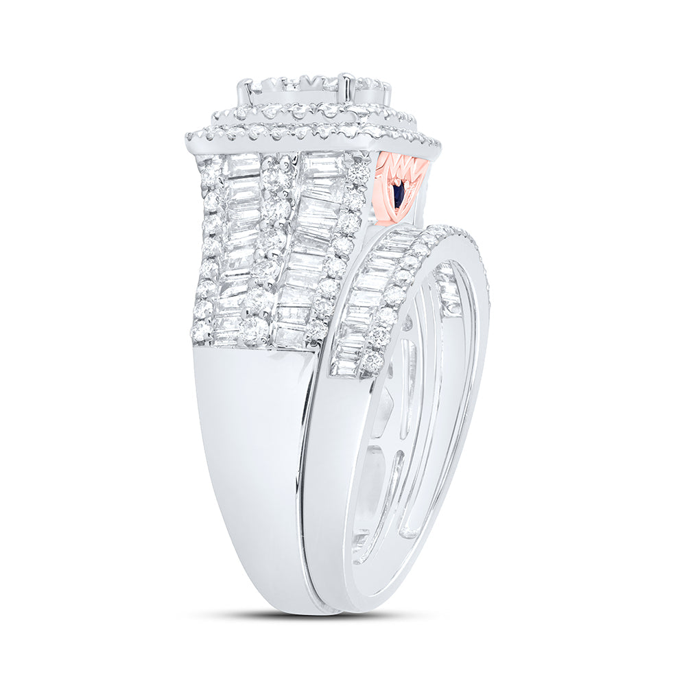 2 1/4CTW-DIA ANA M FASHION BRIDAL SET 7 Daisy Joyeria