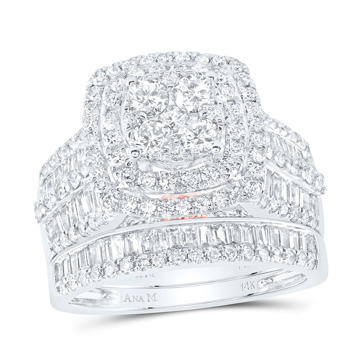 2 1/4CTW-DIA ANA M FASHION BRIDAL SET 7 Daisy Joyeria