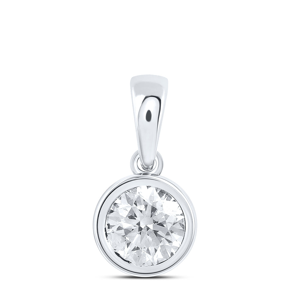 1/5CTW DIA SUP SOLITAIRE PENDANT Daisy Joyeria