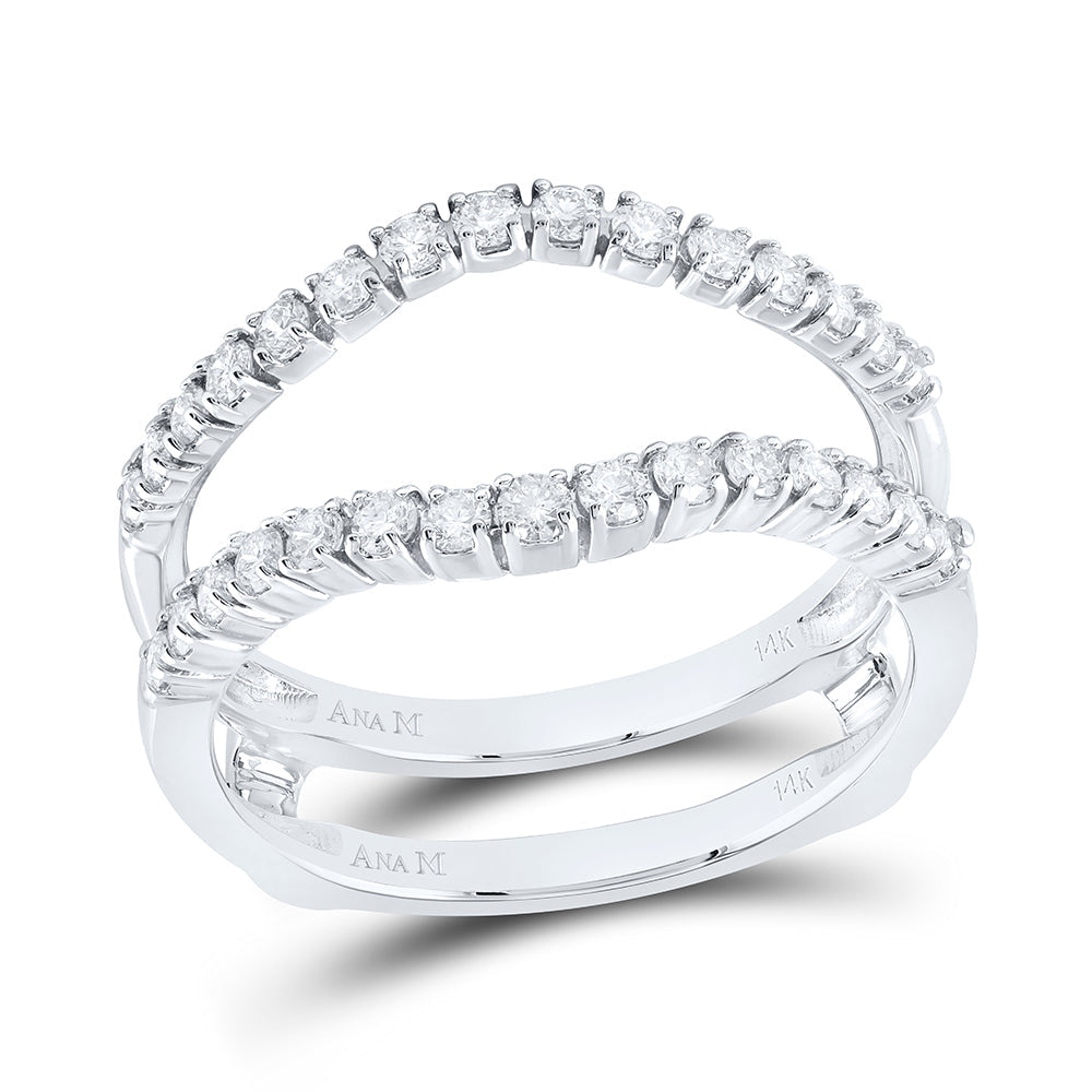 1/2CTW DIA ANA M ENHANCER RING 7 Daisy Joyeria