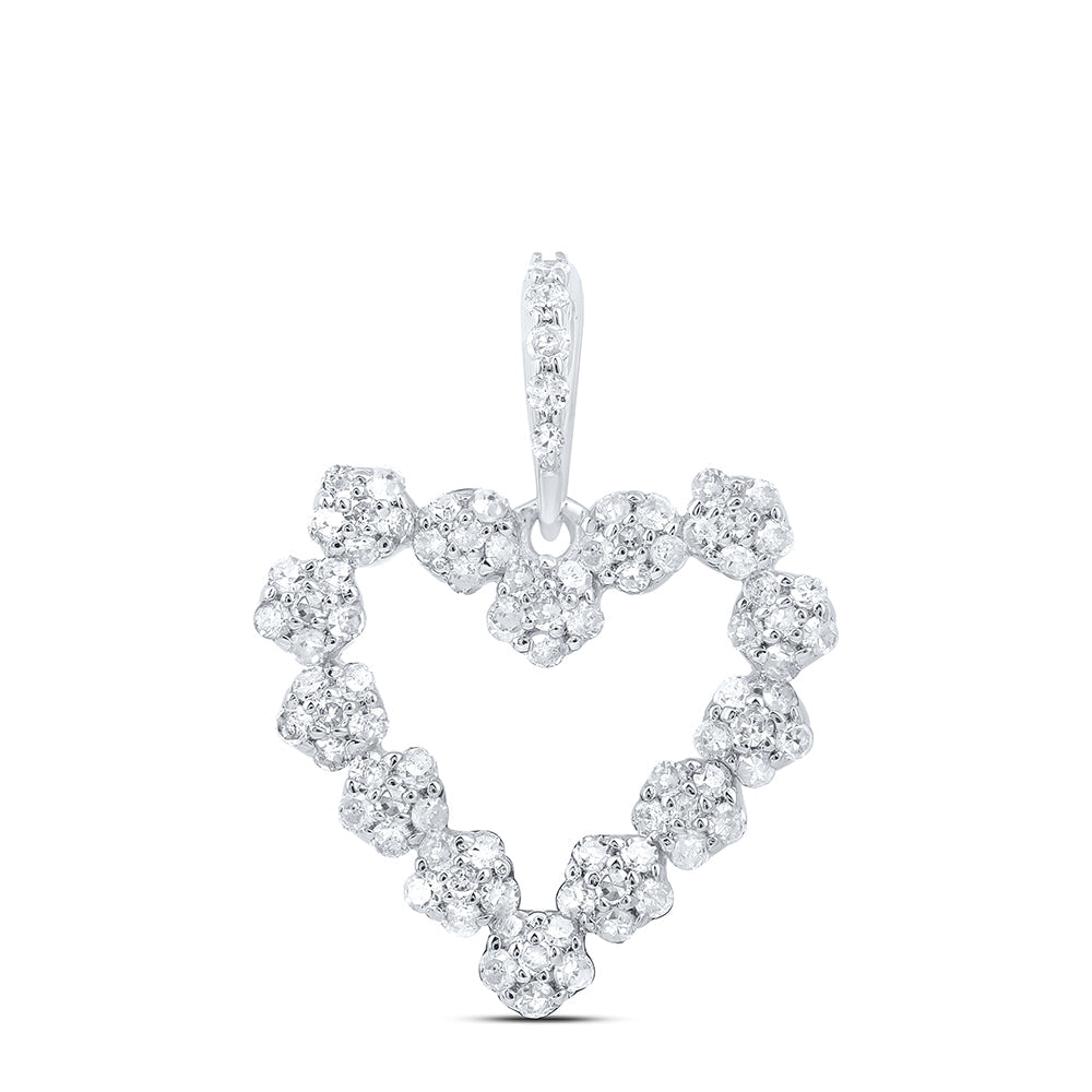 1/2CTW-DIA P1P2 GIFT ? HEART PENDANT Daisy Joyeria