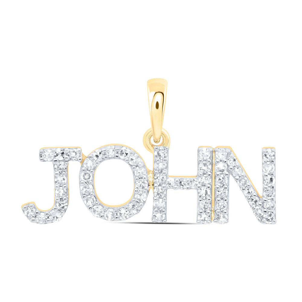 1/5CTW-NAT DIA NK FASHION "JOHN" PENDANT Daisy Joyeria