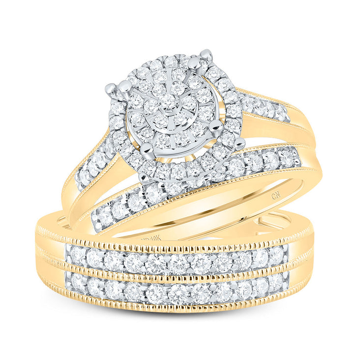 1 CTW-NAT DIA CN FASHION TRIO SET 7 Daisy Joyeria