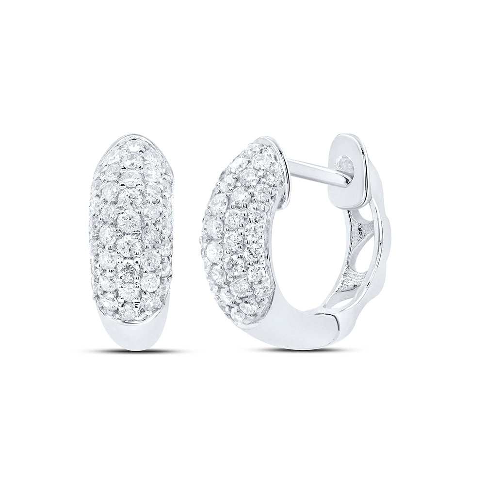 3/8CTW-NAT DIA CN FASHION EARRING Daisy Joyeria