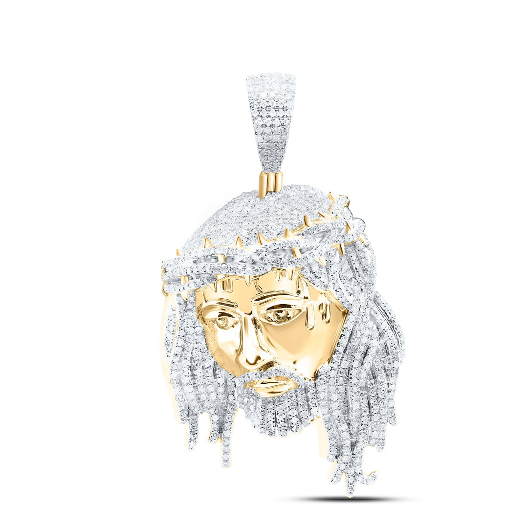 3CTW-NAT DIA P1 JESUS MENS CHARM Daisy Joyeria