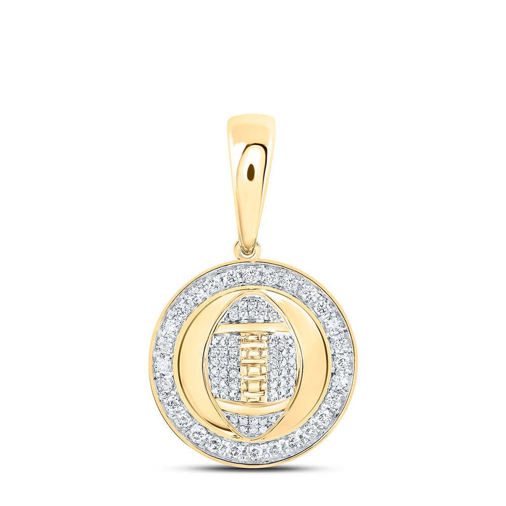 5/8CTW-NAT DIA NK MENS CHARM Daisy Joyeria