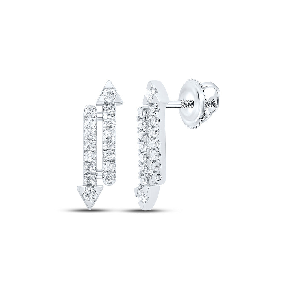1/4CTW-DIA CN FASHION EARRING Daisy Joyeria