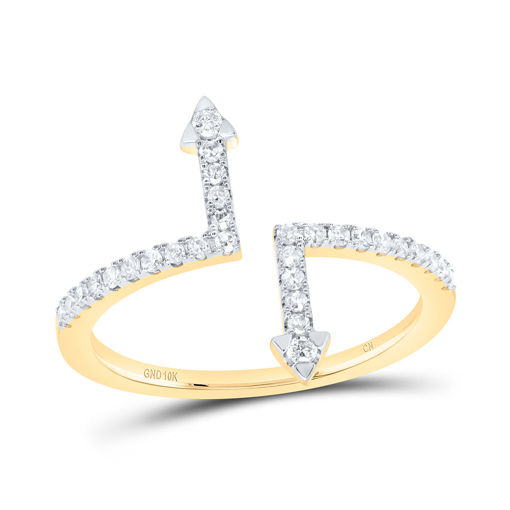 1/4CTW-DIA CN FASHION RING 7 Daisy Joyeria