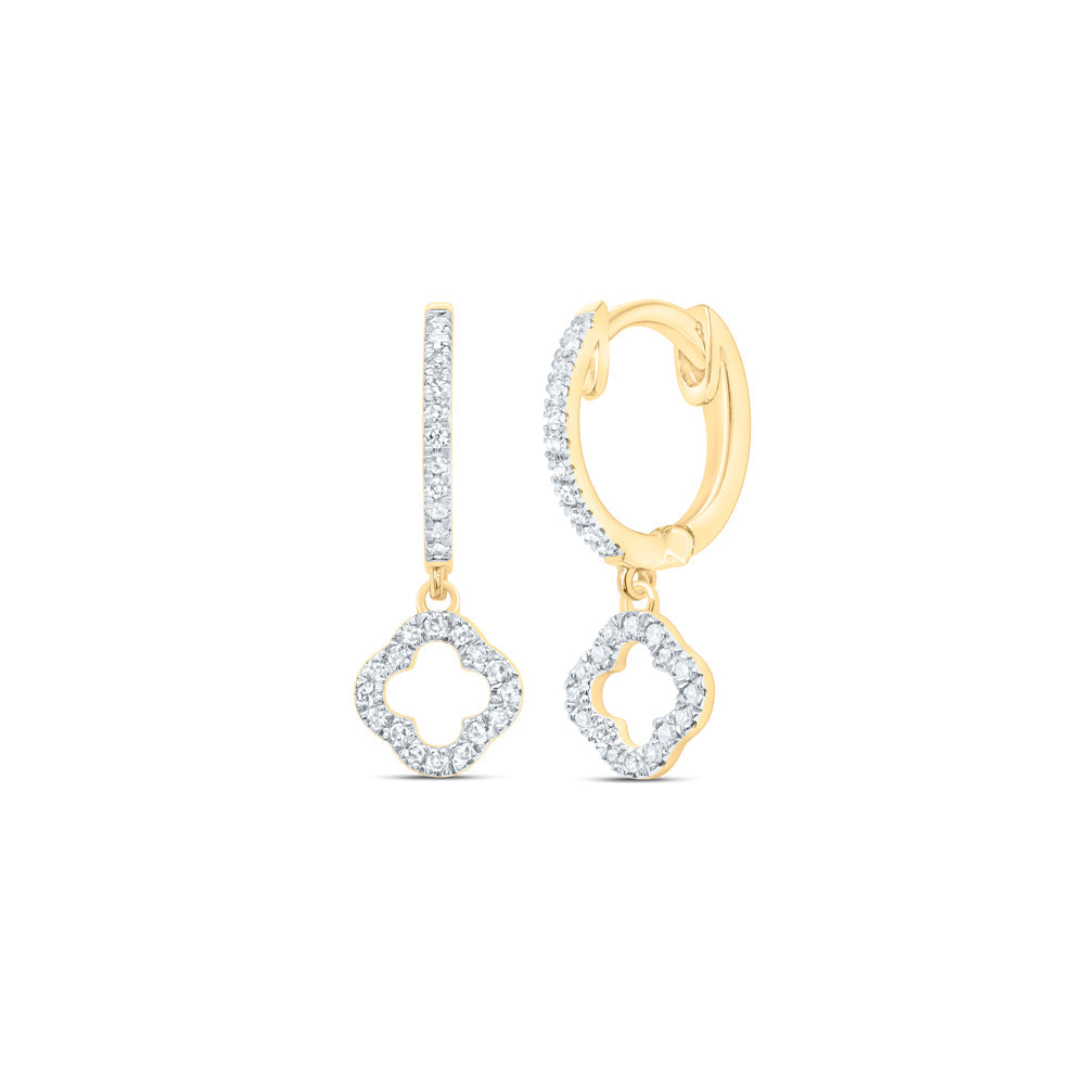 1/6CTW-DIA CN FASHION DANGLING EARRING Daisy Joyeria