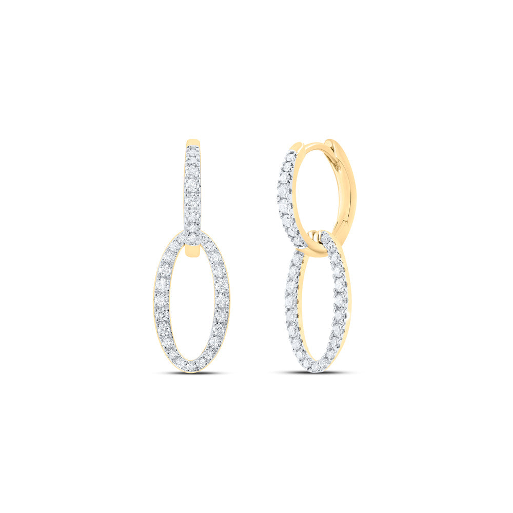 1/2CTW-DIA ANA M FASHION DANGLING EARRING Daisy Joyeria