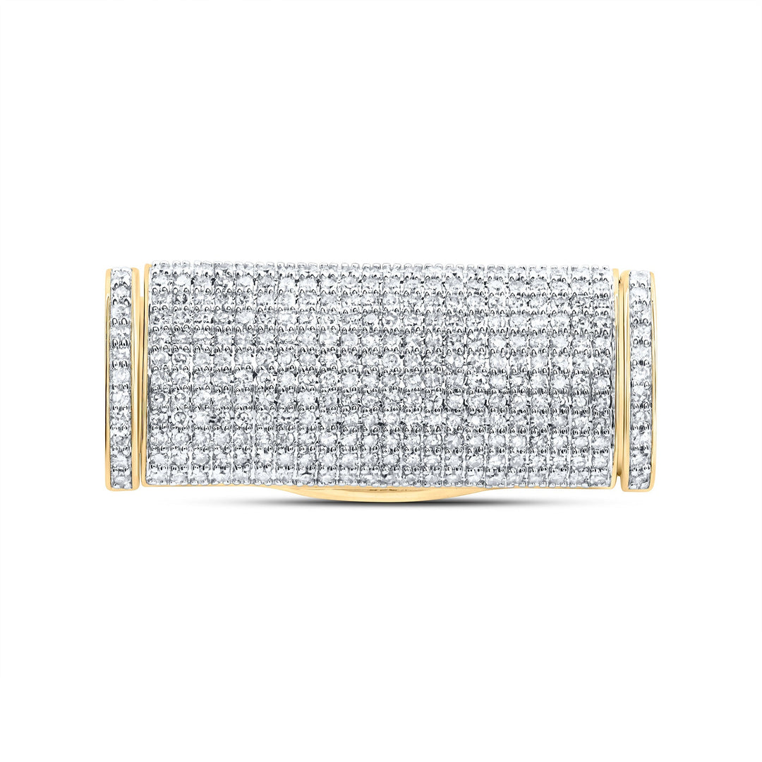 5/8CTW-DIA NK (8MM) CUBAN LOCK BOX Daisy Joyeria