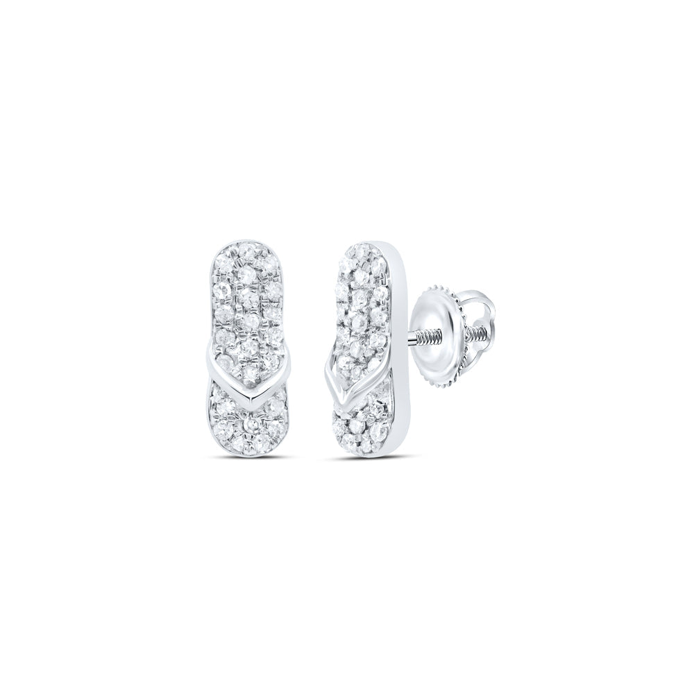 1/8CTW-DIA P1 GIFT EARRING Daisy Joyeria