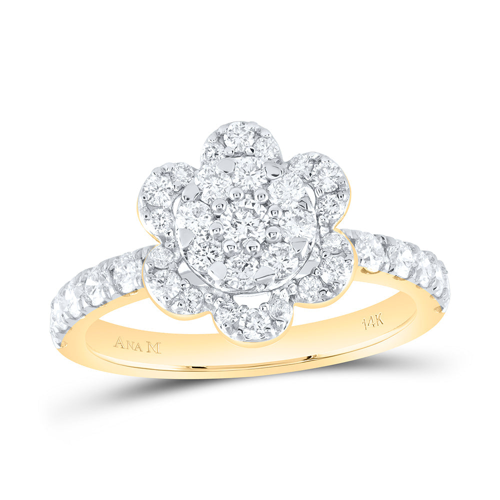 1CTW-NAT DIA ANA M FASHION RING 7 Daisy Joyeria