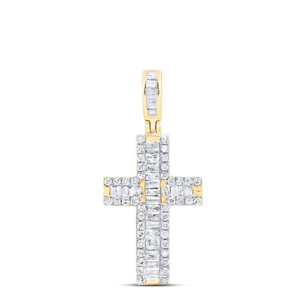 1/2CTW-DIA P1 GIFT CROSS PENDANT Daisy Joyeria