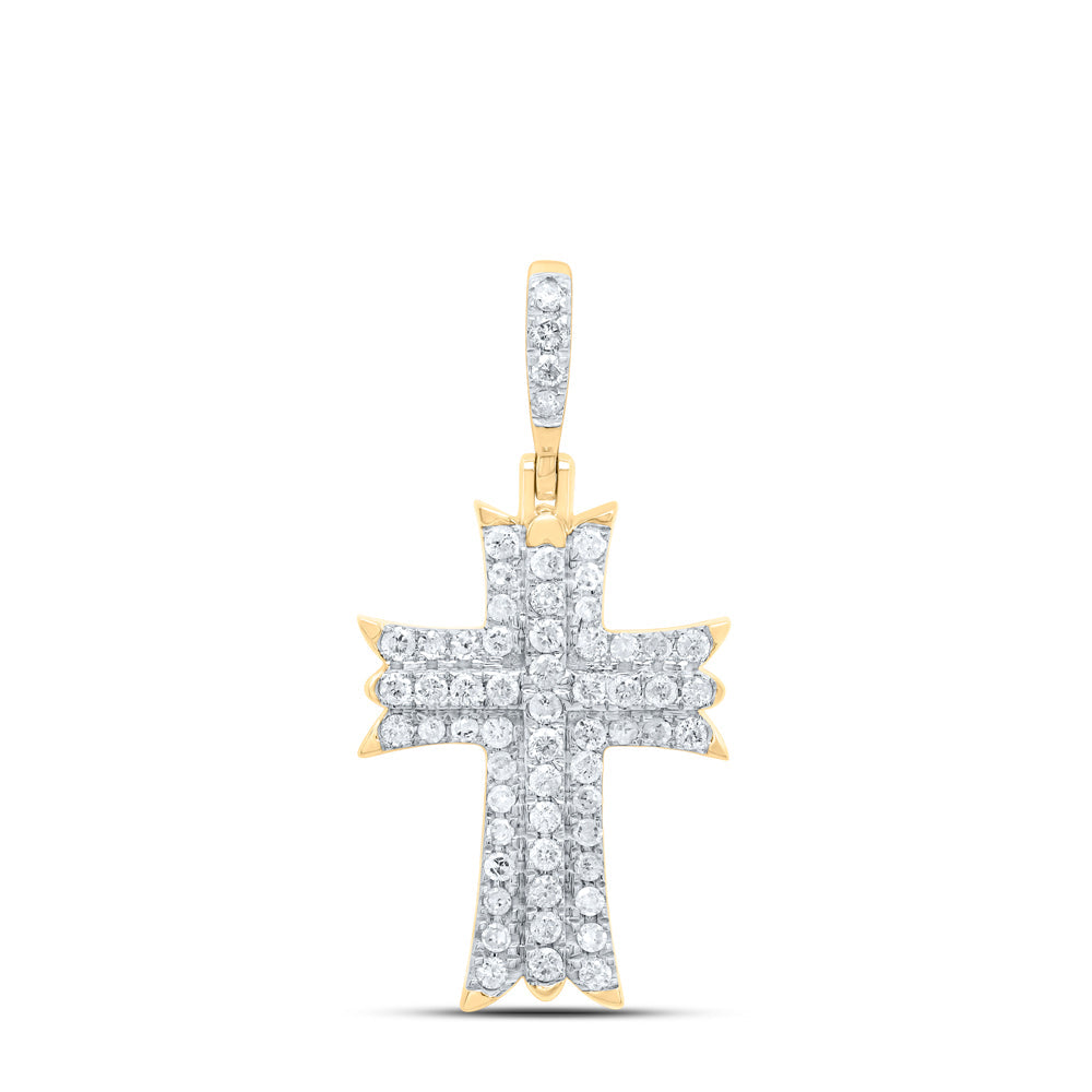 1/2CTW-DIA P1 GIFT CROSS PENDANT Daisy Joyeria