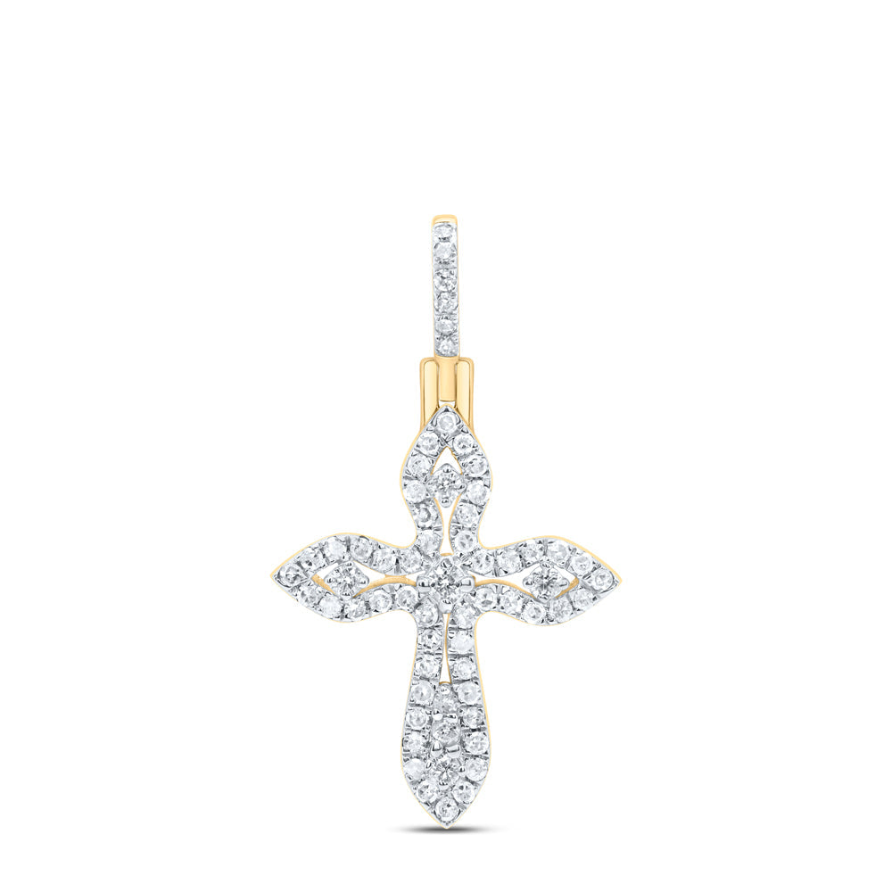 3/8CTW-DIA P1 GIFT CROSS PENDANT Daisy Joyeria