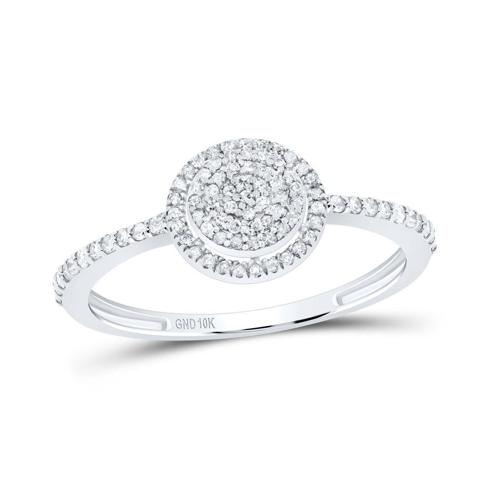 1/3CTW-DIA P1 GIFT ROUND RING 7 Daisy Joyeria