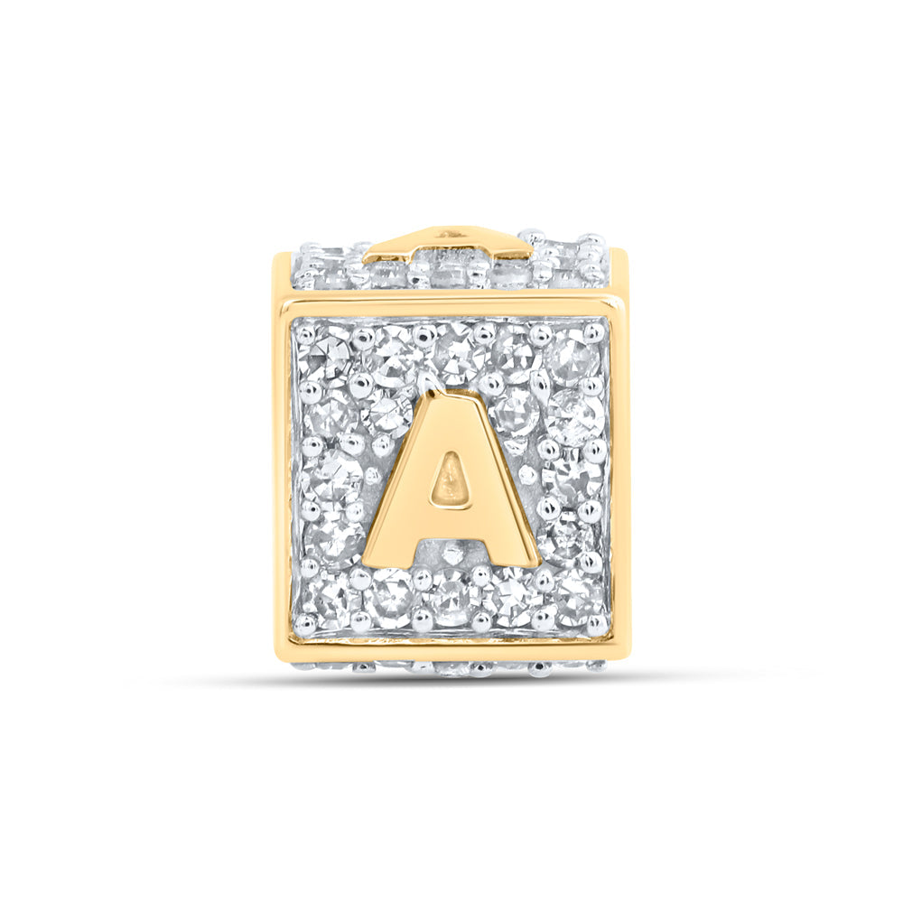 1/3CTW-DIA NK FASHION INITIAL "A" BRACELET BOX Daisy Joyeria