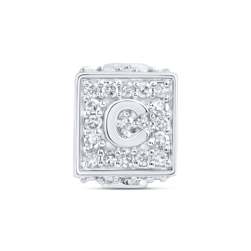 1/3CTW-DIA NK FASHION INITIAL "C" BRACELET BOX Daisy Joyeria