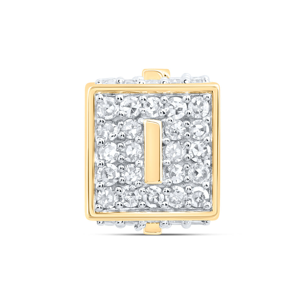 1/3CTW-DIA NK FASHION INITIAL "I" BRACELET BOX Daisy Joyeria