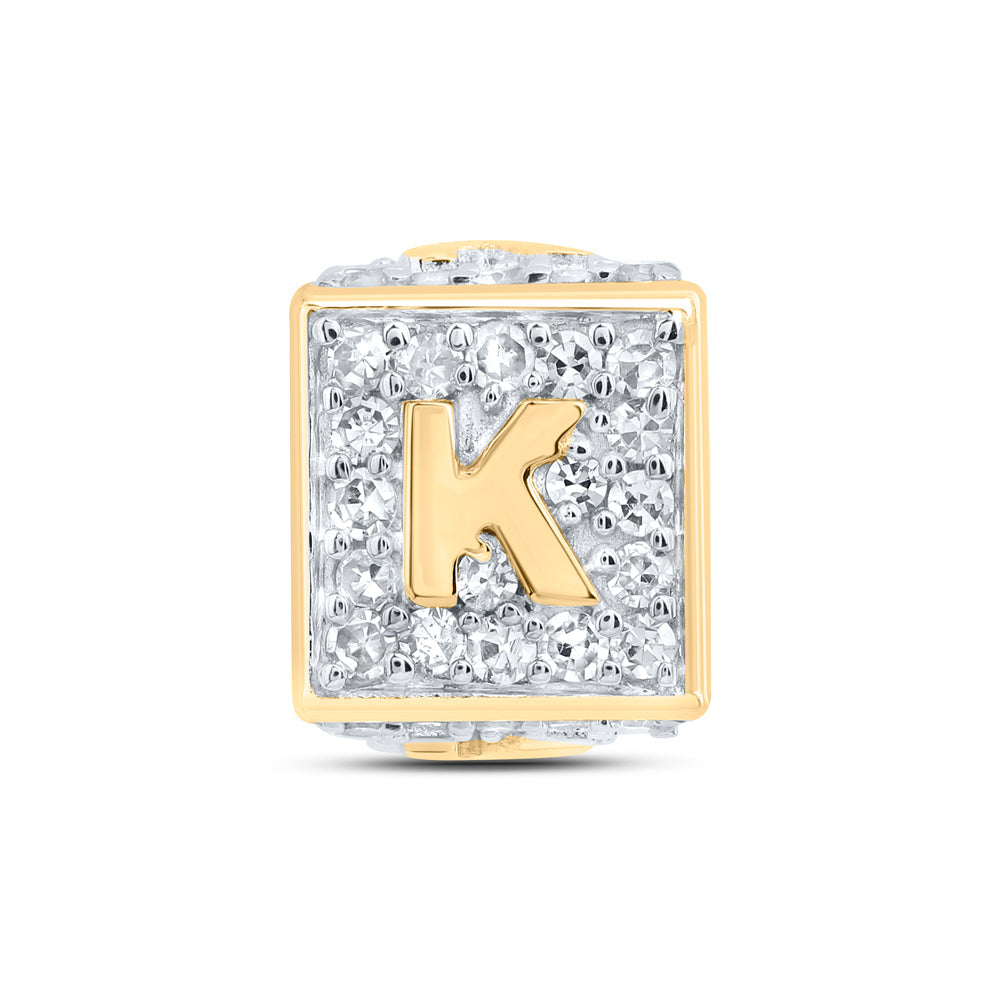 1/3CTW-DIA NK FASHION INITIAL "K" BRACELET BOX Daisy Joyeria