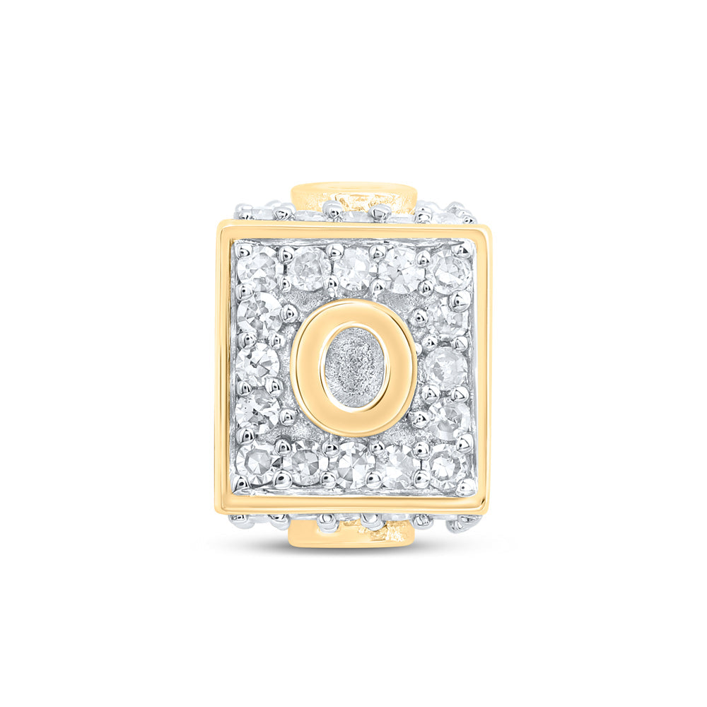 1/4CTW-DIA NK FASHION INITIAL "O" BRACELET BOX Daisy Joyeria