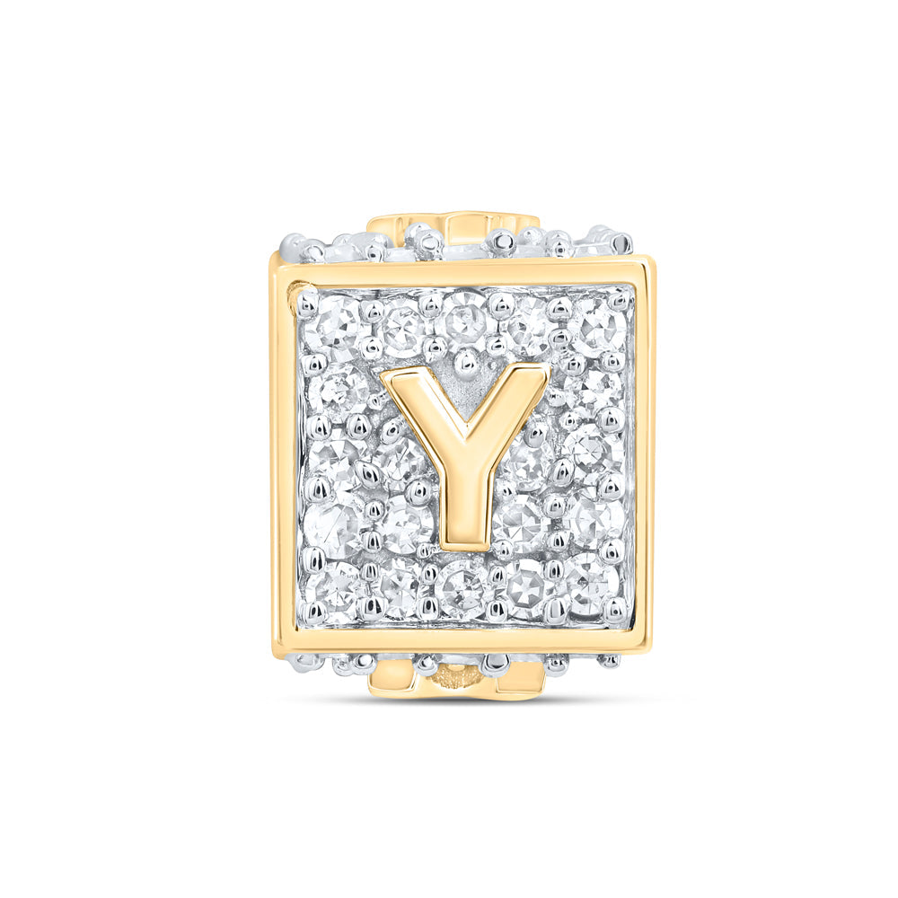 1/3CTW-DIA NK FASHION INITIAL "Y" BRACELET BOX Daisy Joyeria