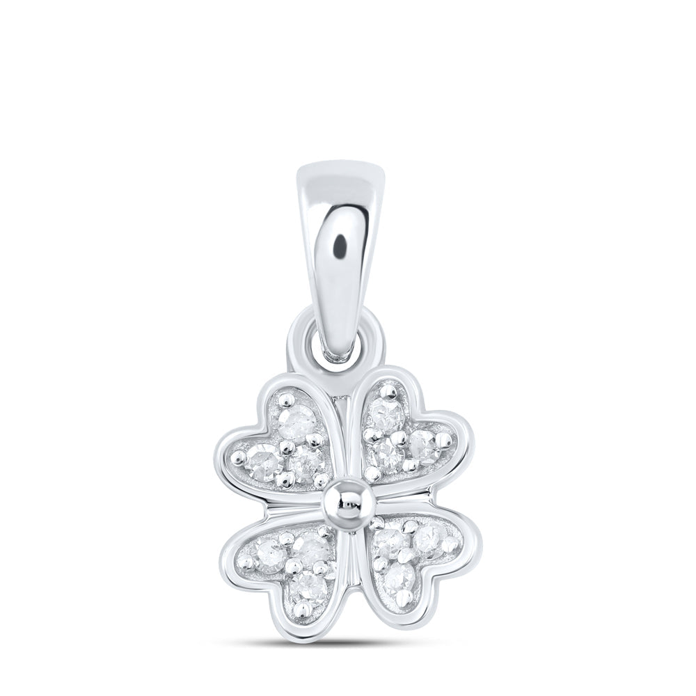1/12CTW-DIA P1 GIFT FLOWER PENDANT Daisy Joyeria