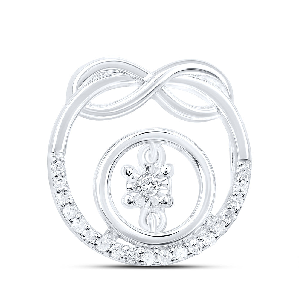 1/8CTW-DIA P1 GIFT PENDANT Daisy Joyeria