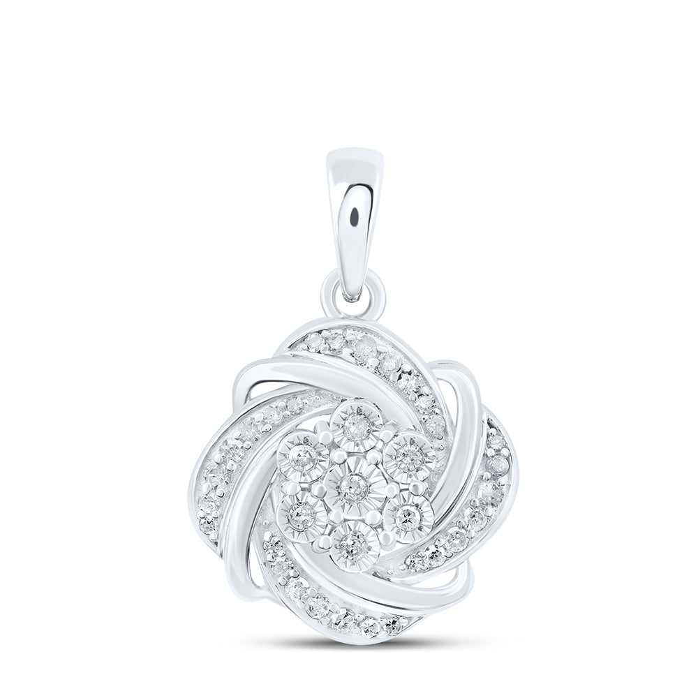 1/5CTW-DIA P1 GIFT PENDANT Daisy Joyeria