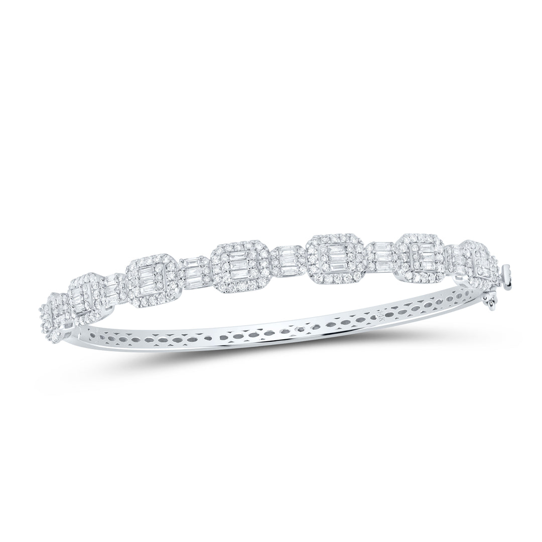 2 1/4CTW-DIA ANA M FASHION LADIES BANGLE (63X51MM) Daisy Joyeria