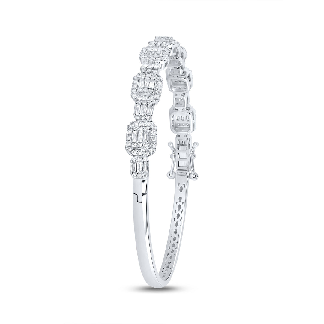 2 1/4CTW-DIA ANA M FASHION LADIES BANGLE (63X51MM) Daisy Joyeria