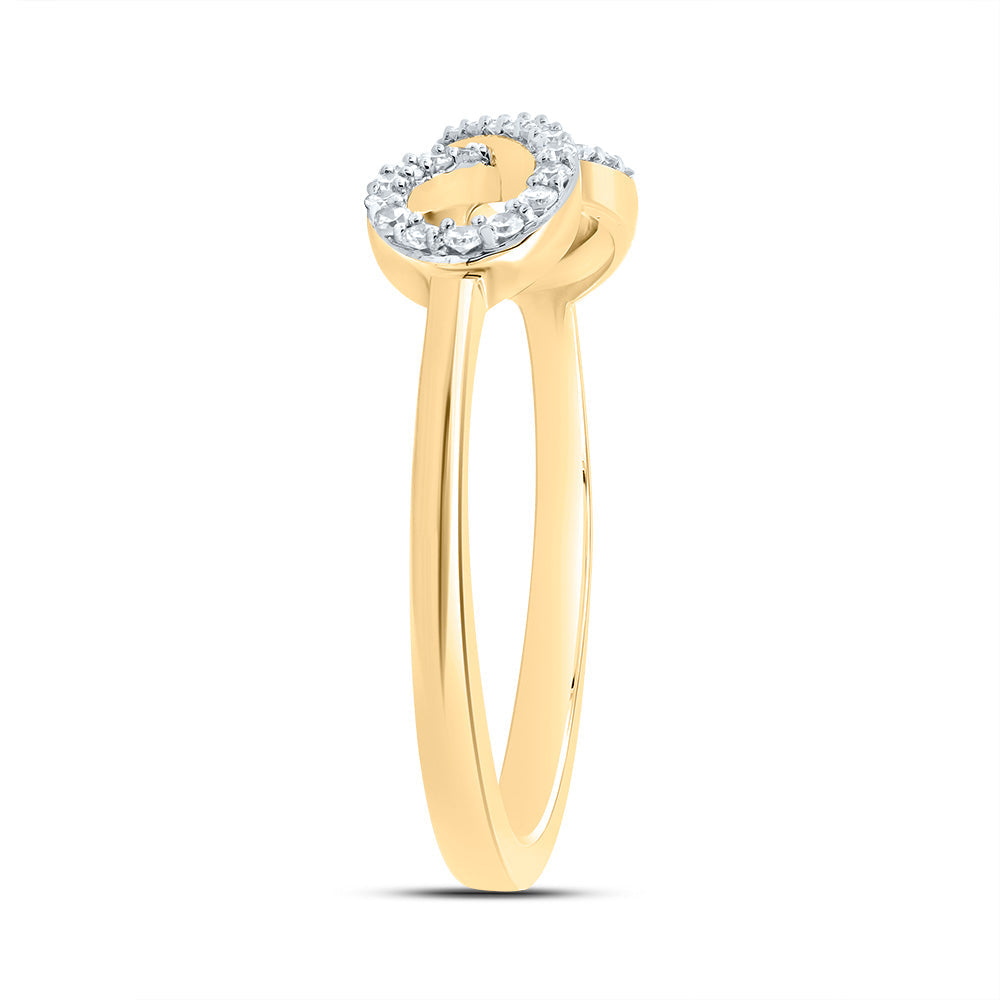 1/6CTW-DIA CN FASHION INFINITY RING 7 Daisy Joyeria