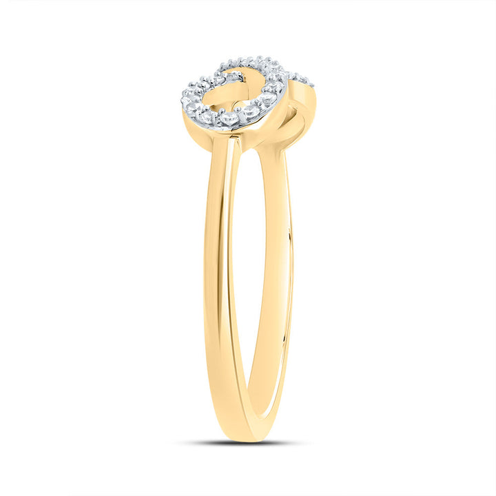 1/6CTW-DIA CN FASHION INFINITY RING 7 Daisy Joyeria