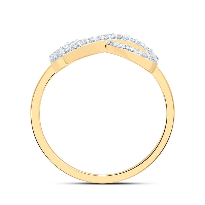 1/6CTW-DIA CN FASHION INFINITY RING 7 Daisy Joyeria
