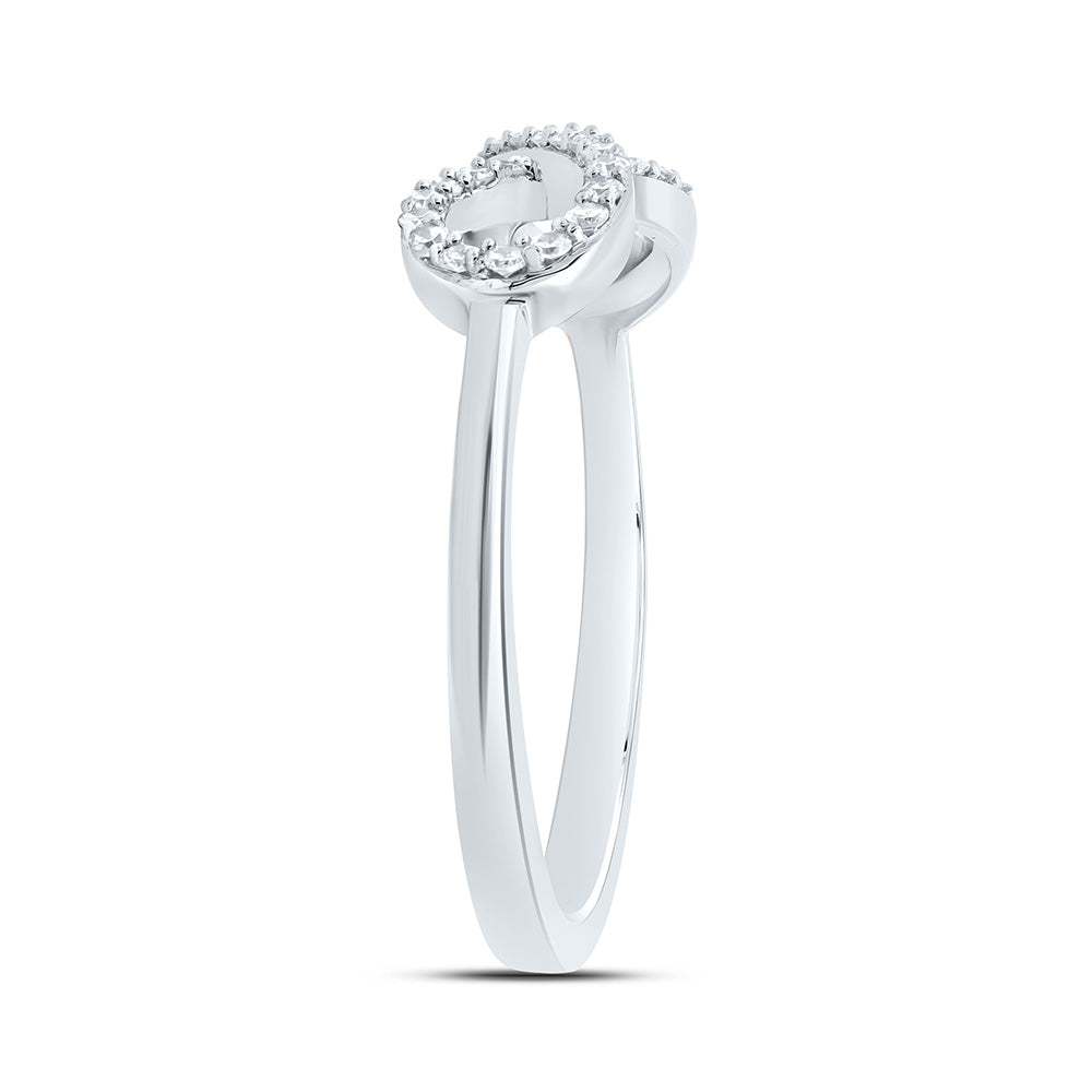 1/6CTW-DIA CN FASHION INFINITY RING 7 Daisy Joyeria