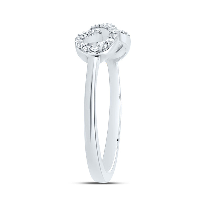 1/6CTW-DIA CN FASHION INFINITY RING 7 Daisy Joyeria