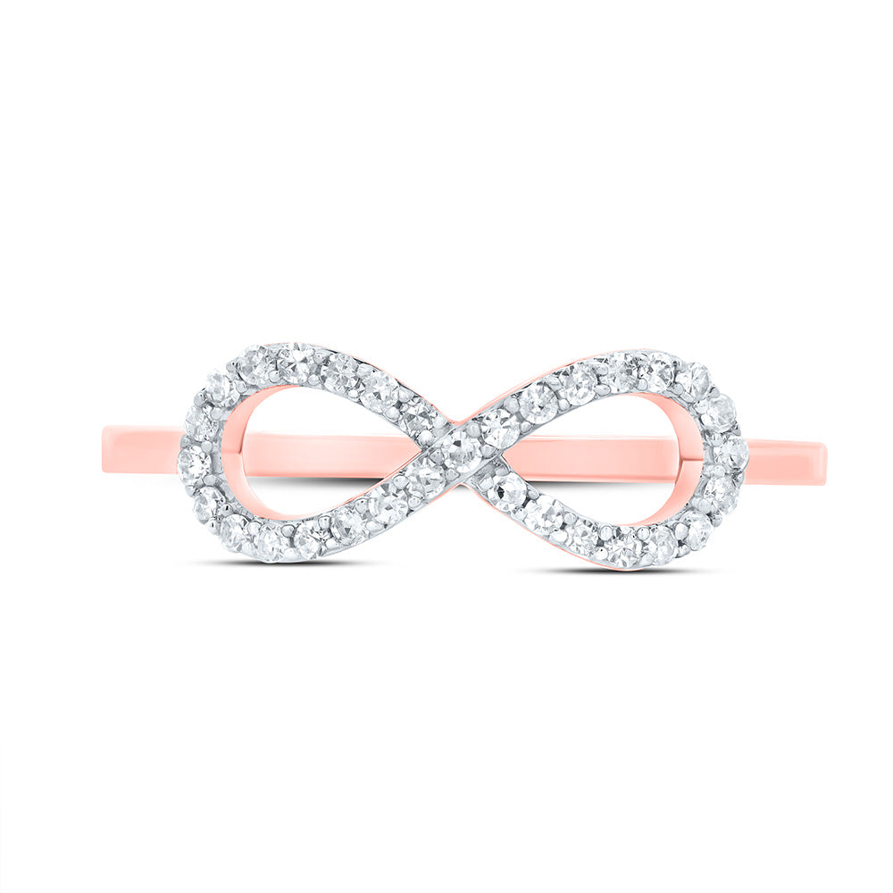 1/6CTW-DIA CN FASHION INFINITY RING 7 Daisy Joyeria