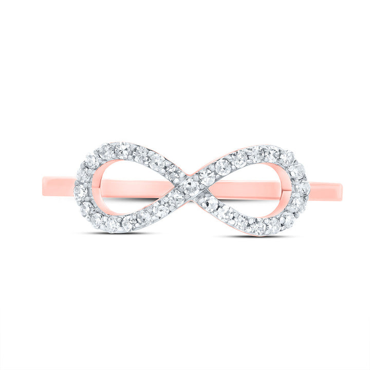 1/6CTW-DIA CN FASHION INFINITY RING 7 Daisy Joyeria
