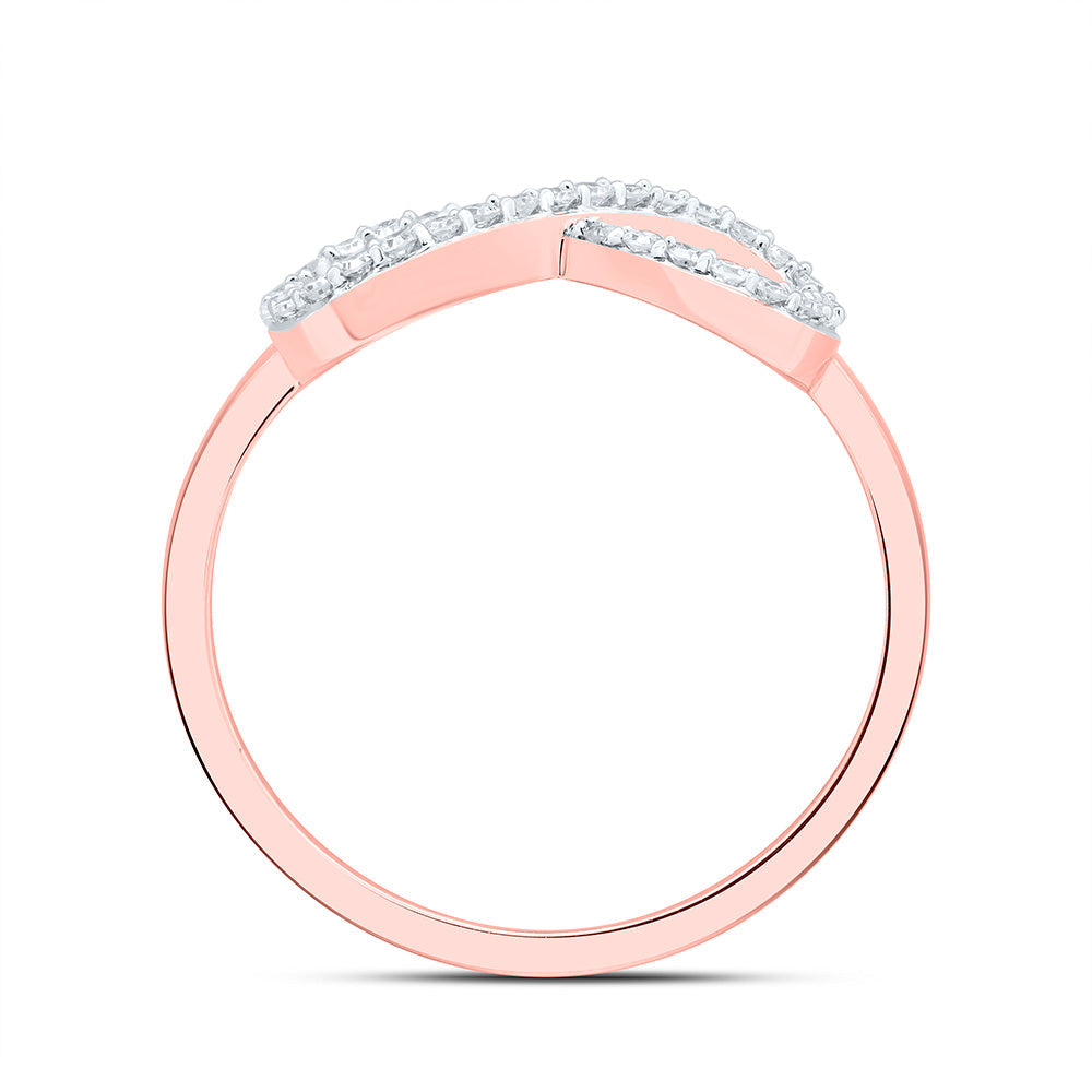 1/6CTW-DIA CN FASHION INFINITY RING 7 Daisy Joyeria
