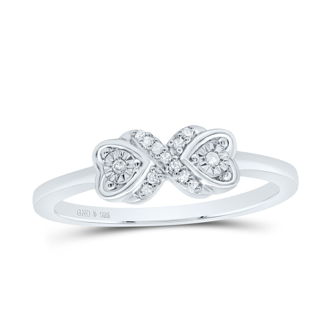 1/20CTW-NAT DIA P1 GIFT HEART RING 7 Daisy Joyeria