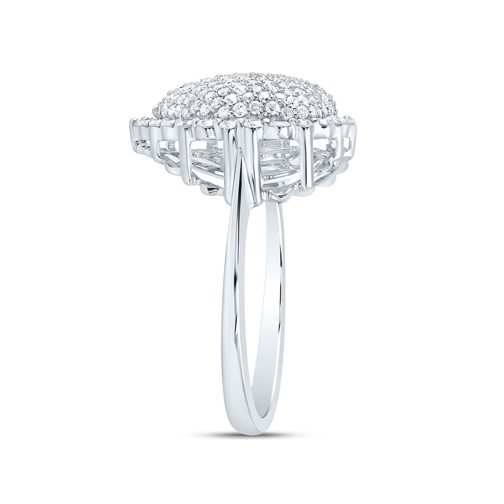 1CTW-NAT DIA CN FASHION HEART RING 7 Daisy Joyeria