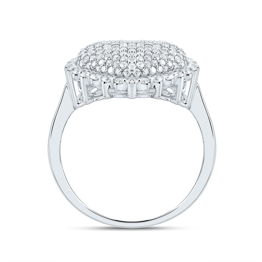 1CTW-NAT DIA CN FASHION HEART RING 7 Daisy Joyeria